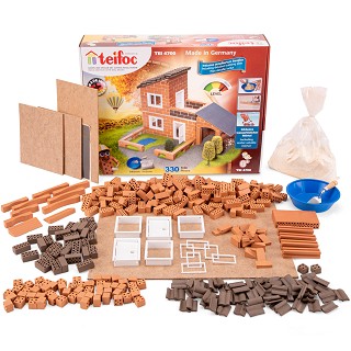 Building set - villa with garage - 330 pieces